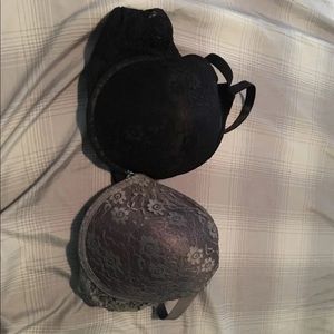 Two bras